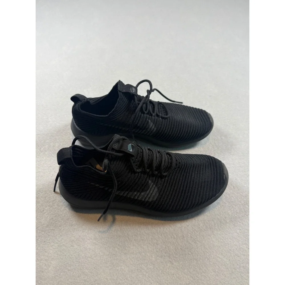 Nike Air Max Flair Triple Black Womens Running Shoes 942236-002 Sneaker